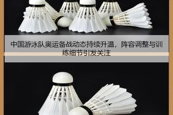 中国游泳队奥运备战动态持续升温，阵容调整与训练细节引发关注